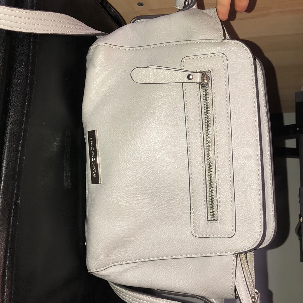 Liz Claiborne gray cross body